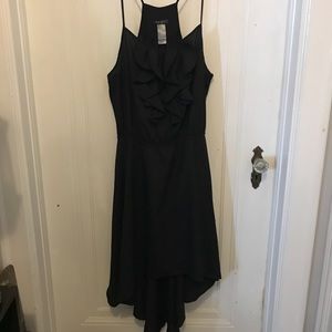 📌Black hi-low dress📌